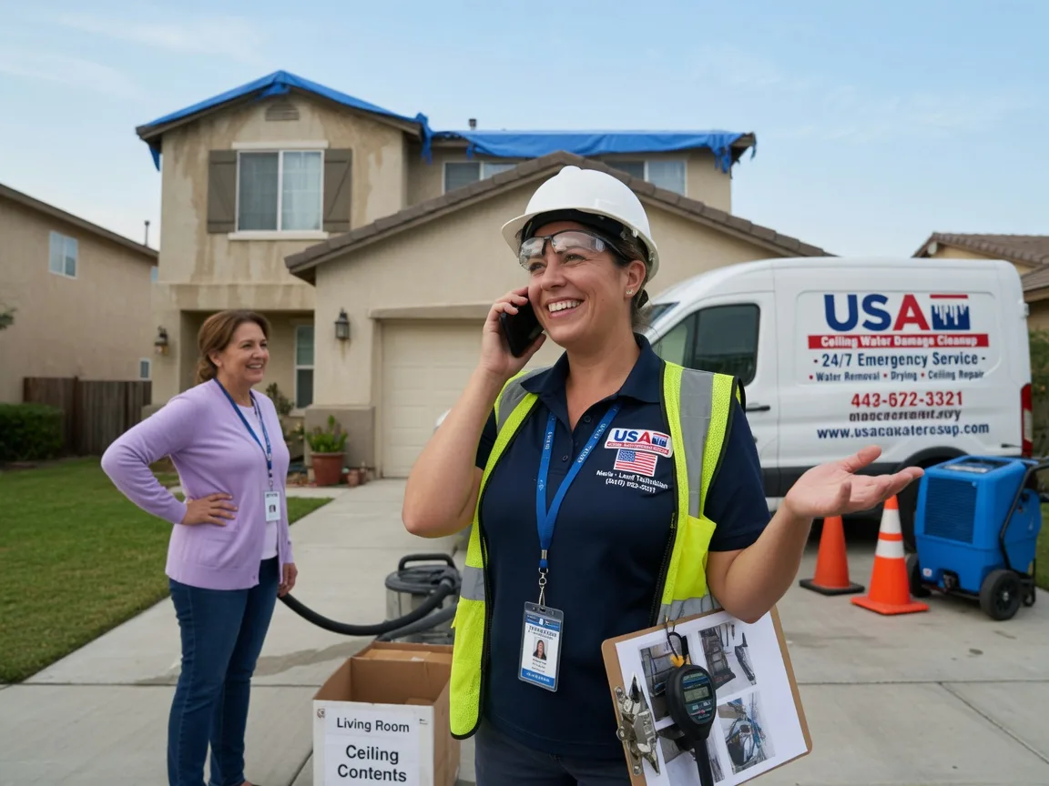 Ceiling Water Damage Restoration East Leroy, MI FAQs